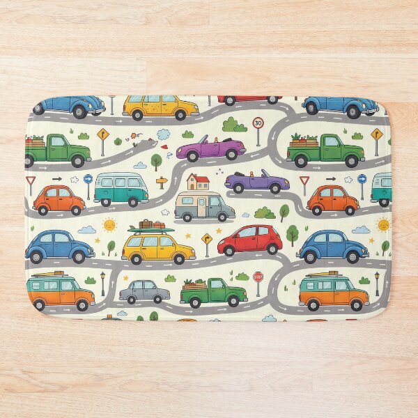 Item preview, Art Cute Kids Airplane Helicopter Sky Seamless Pattern designed and sold by ART ATTACK ZONE.