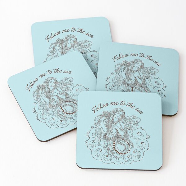 Item preview, Follow me to the Sea • Mermaid  designed and sold by Mermaid's Treasure.