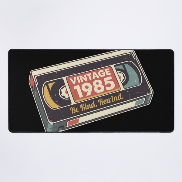Item preview, Vintage 1985 VHS – Retro Video Cassette Design designed and sold by musmus76.