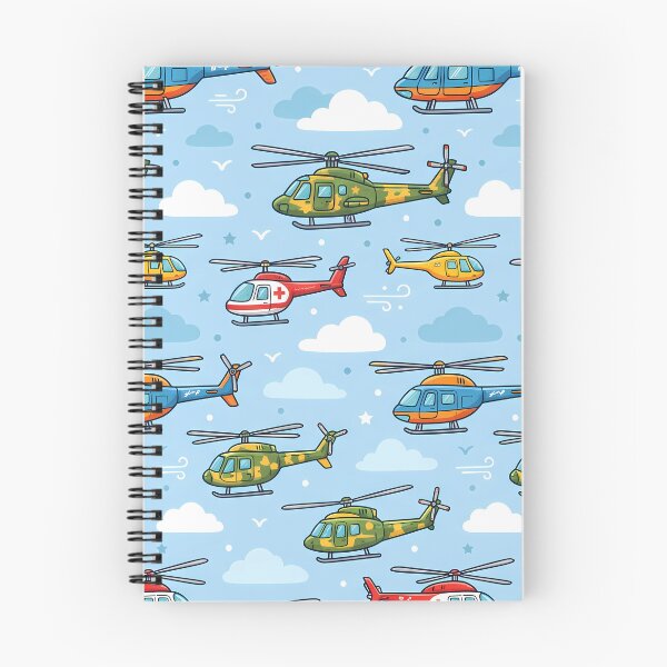Item preview, Clouds Cute Kids Airplane Helicopter Sky Seamless Pattern designed and sold by ART ATTACK ZONE.