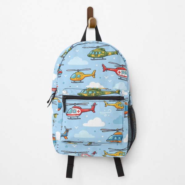 Item preview, Clouds Cute Kids Airplane Helicopter Sky Seamless Pattern designed and sold by ART ATTACK ZONE.