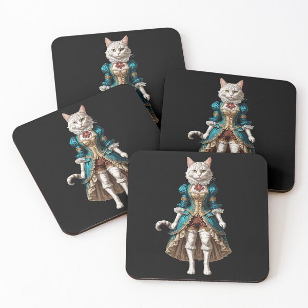 Item preview, Elegant Rococo Cat Lady designed and sold by flashARTstudio.