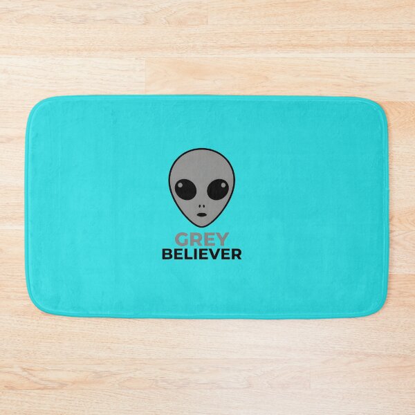 Item preview, Halloween Cartoon Grey Believer Alien designed and sold by Murvel-Ink.