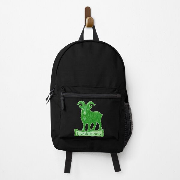 Item preview, Live Deliciously Vintage Black Goat Occult Folk Prints designed and sold by PinUpPizzazz.
