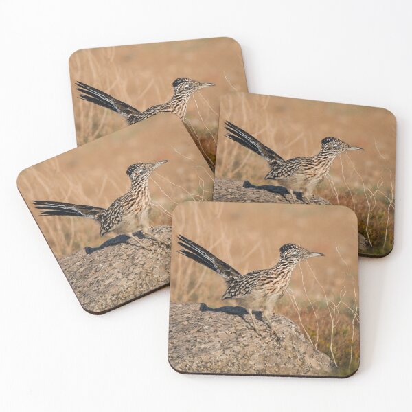 Item preview, Roadrunner in the Mojave Desert designed and sold by Laurenvschijnd.