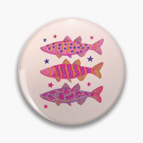 Item preview, Whimsical Fish Playful Hand‑Drawn Illustration designed and sold by Design Atlas.