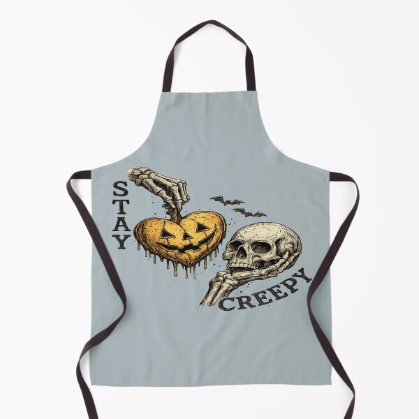 Item preview, Stay Creepy Skull Art for Halloween Fans designed and sold by POD DYNASTY | Original Print On Demand T-Shirt Graphics.