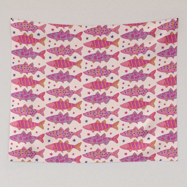Item preview, Whimsical Fish Playful Hand‑Drawn Illustration designed and sold by Design Atlas.