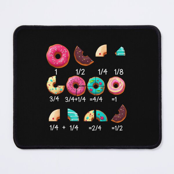 Item preview, Donuts Math Donut Fraction designed and sold by goombi-creative.
