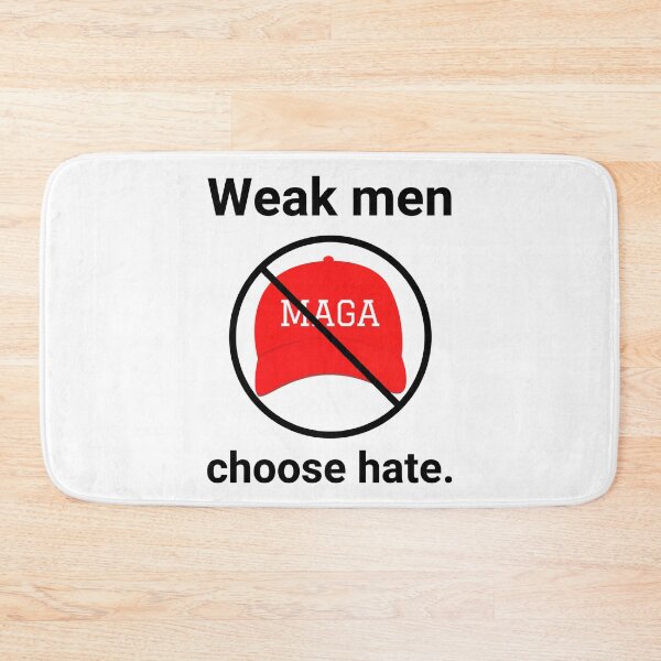 Item preview, Weak men choose hate  designed and sold by Rachel the Artist .