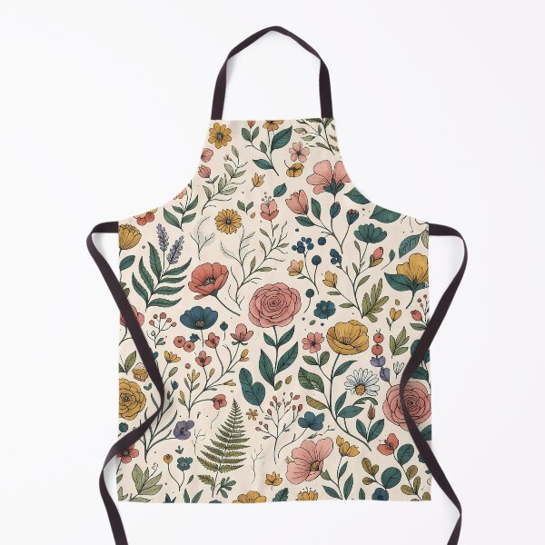 Item preview, Home Vintage Botanical Wildflower Garden Rose Floral Pattern designed and sold by ART ATTACK ZONE.