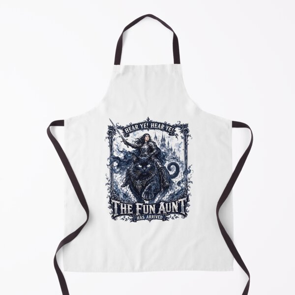 Item preview, Hear Ye! Hear Ye! The Fun Aunt Has Arrived Black Cat Warrior designed and sold by Abirtom.