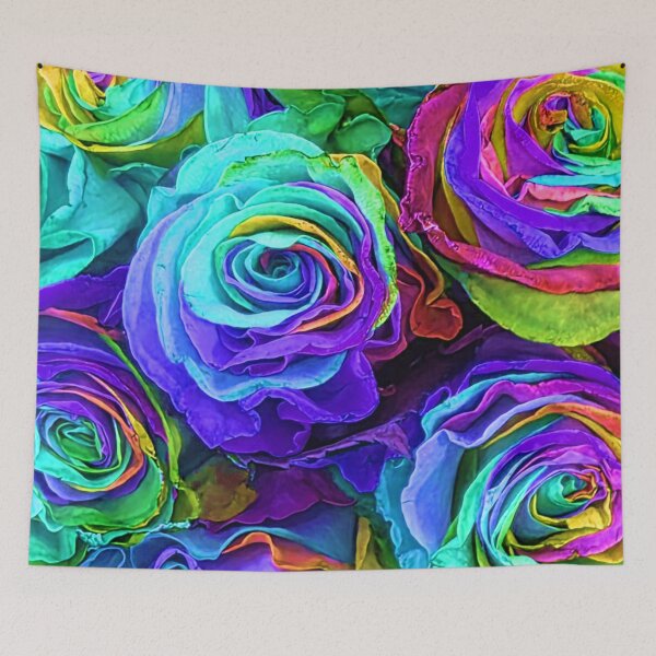 Item preview, Neon Rainbow Rose Bouquet  designed and sold by ELF2.