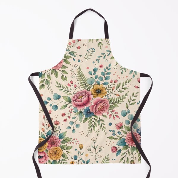 Item preview, Nature Vintage Botanical Wildflower Garden Rose Floral Pattern designed and sold by ART ATTACK ZONE.