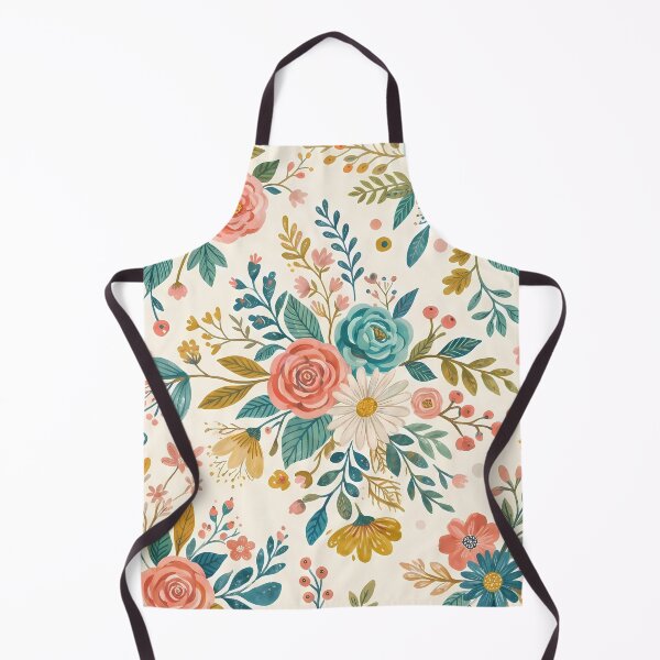 Item preview, Fantasy Vintage Botanical Wildflower Garden Rose Floral Pattern designed and sold by ART ATTACK ZONE.