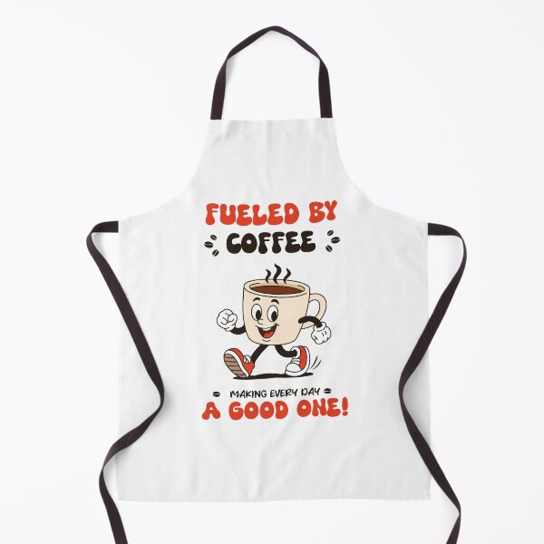 Artikelvorschau, Kaffeeliebe pur – Retro-Maskottchen: Laufende Kaffeetasse | Lustiges Design für Kaffeeliebhaber entworfen und verkauft von artetotal.