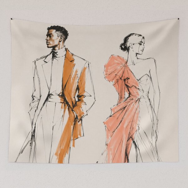 Item preview, Fashion illustration - rtw designed and sold by Benszi.
