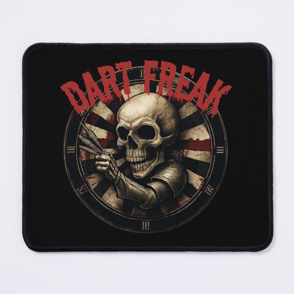 Item preview, Dart Freak | Skull Dartboard Graphic Design for Dart Players designed and sold by Lasheets.