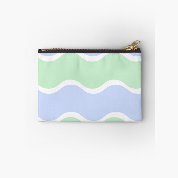 Item preview, Blue and Green Wave Stripe designed and sold by MelWye.