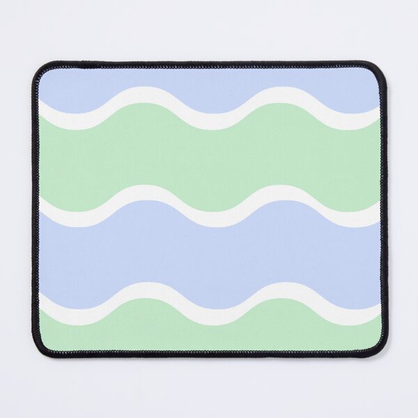 Item preview, Blue and Green Wave Stripe designed and sold by MelWye.