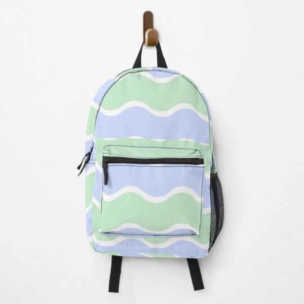 Item preview, Blue and Green Wave Stripe designed and sold by MelWye.