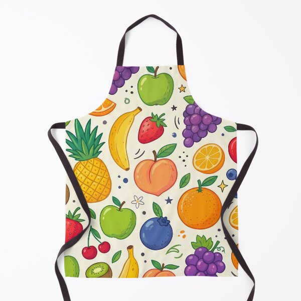 Item preview, Vibrant Fresh Summer Fruit Citrus Berry Pattern designed and sold by ART ATTACK ZONE.