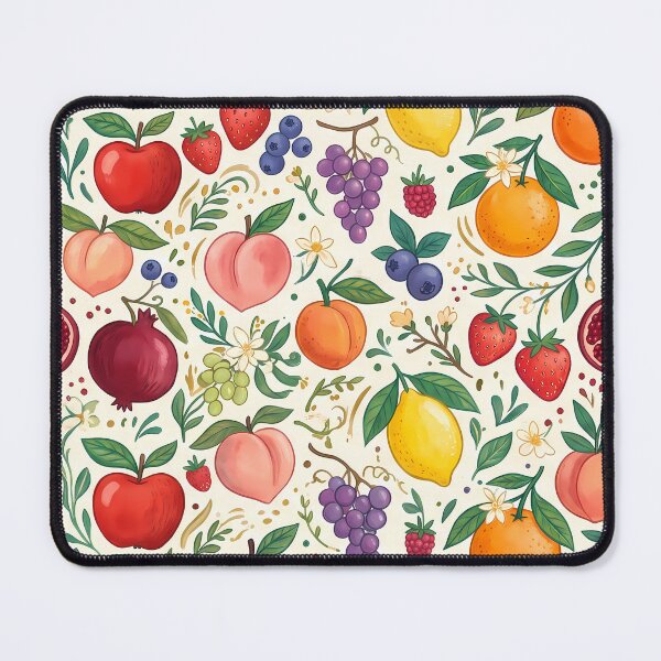 Item preview, Lemon Vibrant Fresh Summer Fruit Citrus Berry Pattern designed and sold by ART ATTACK ZONE.