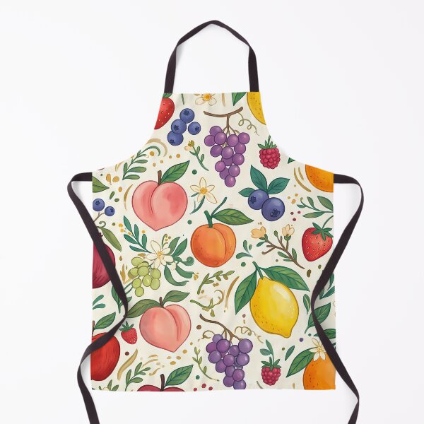 Item preview, Lemon Vibrant Fresh Summer Fruit Citrus Berry Pattern designed and sold by ART ATTACK ZONE.
