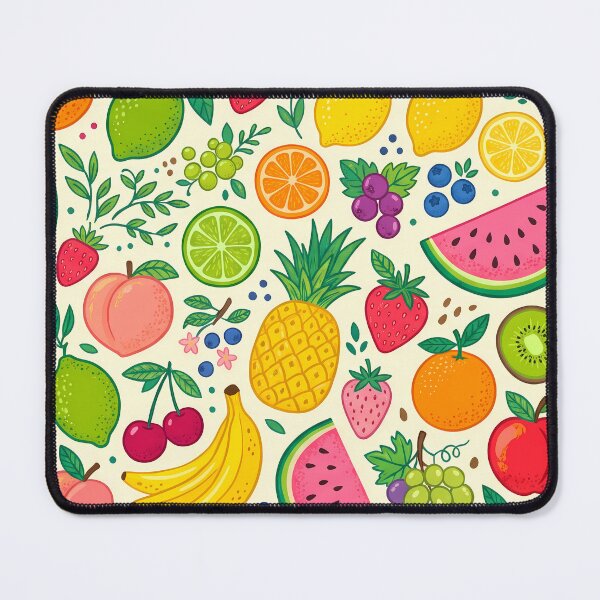 Item preview, ORange Vibrant Fresh Summer Fruit Citrus Berry Pattern designed and sold by ART ATTACK ZONE.