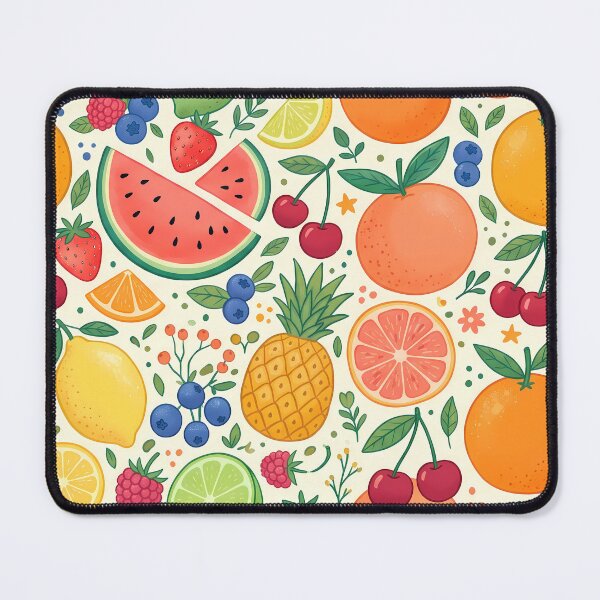 Item preview, Apple Vibrant Fresh Summer Fruit Citrus Berry Pattern designed and sold by ART ATTACK ZONE.
