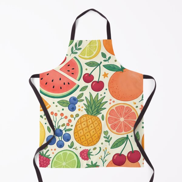 Item preview, Apple Vibrant Fresh Summer Fruit Citrus Berry Pattern designed and sold by ART ATTACK ZONE.
