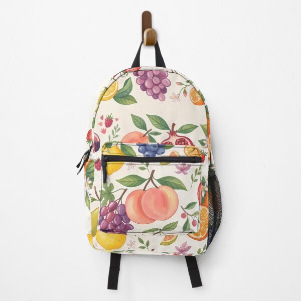 Item preview, Retro Vibrant Fresh Summer Fruit Citrus Berry Pattern designed and sold by ART ATTACK ZONE.