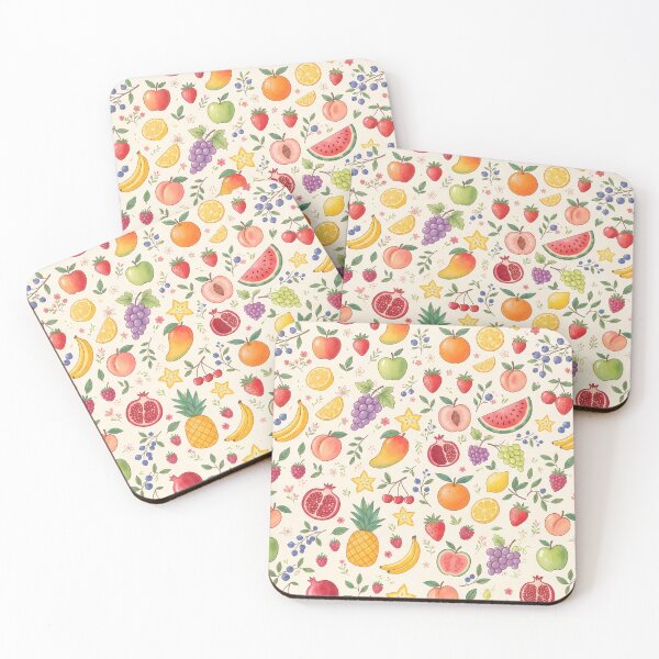 Item preview, Banana Vibrant Fresh Summer Fruit Citrus Berry Pattern designed and sold by ART ATTACK ZONE.
