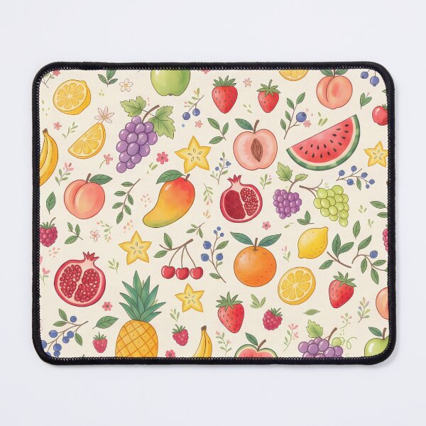 Item preview, Banana Vibrant Fresh Summer Fruit Citrus Berry Pattern designed and sold by ART ATTACK ZONE.