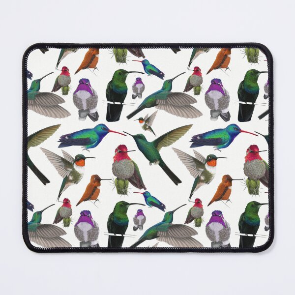 Item preview, Hummingbirds - white designed and sold by Wildlife Art by Holly.