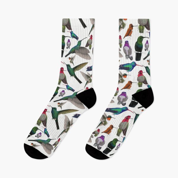 Item preview, Hummingbirds - white designed and sold by Wildlife Art by Holly.