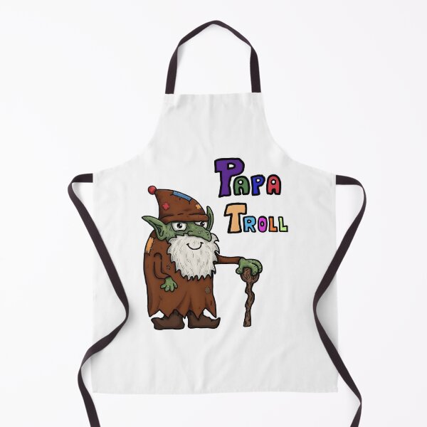 Item preview, Halloween Cartoon Papa Troll Father designed and sold by Murvel-Ink.
