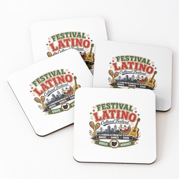 Item preview, Ohio Latino Festival August Celebration Design designed and sold by Combat Skies.