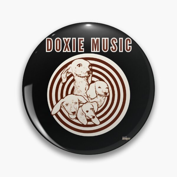 Item preview, Dachshund Dogs Illustration Concentric Circles designed and sold by KinRow.