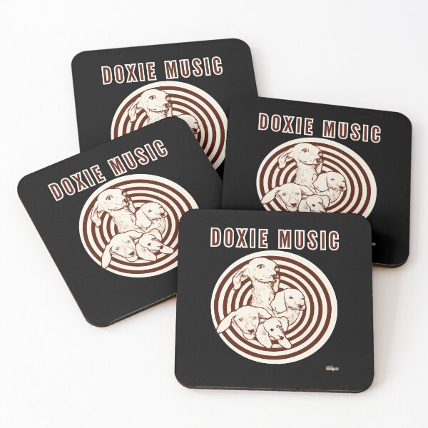 Item preview, Dachshund Dogs Illustration Concentric Circles designed and sold by KinRow.