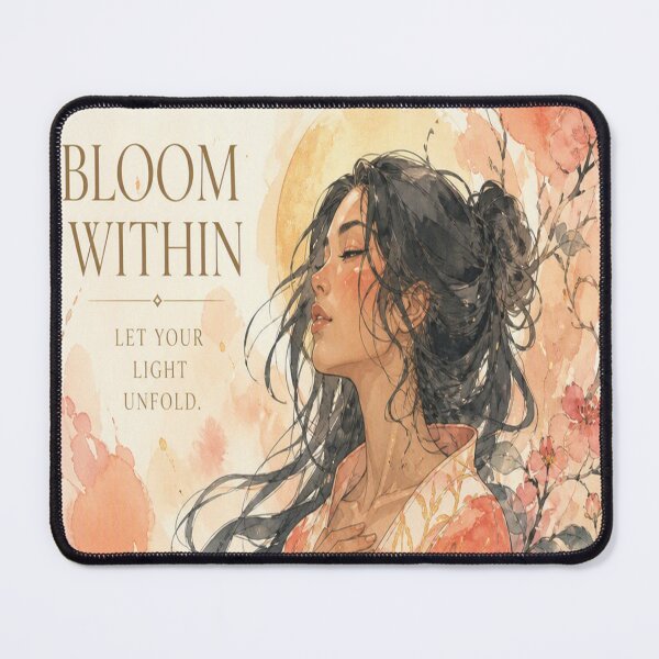 Item preview, Bloom Within Peach designed and sold by Seeking-Balance.