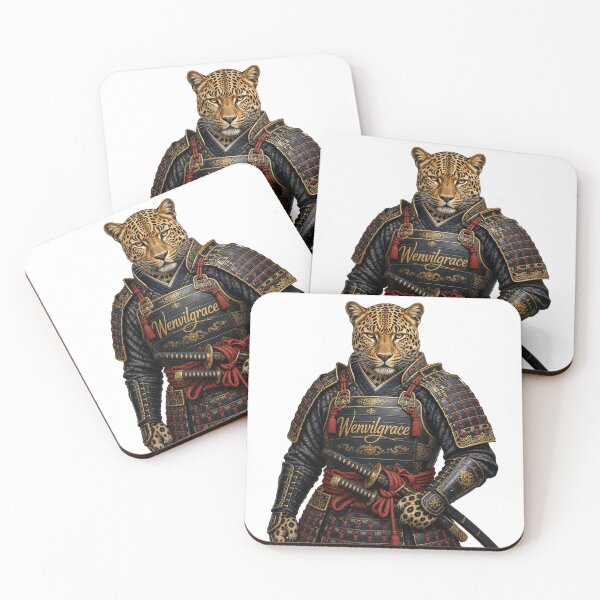 Item preview, Samurai Leopard Gift designed and sold by Wenvilgrace.