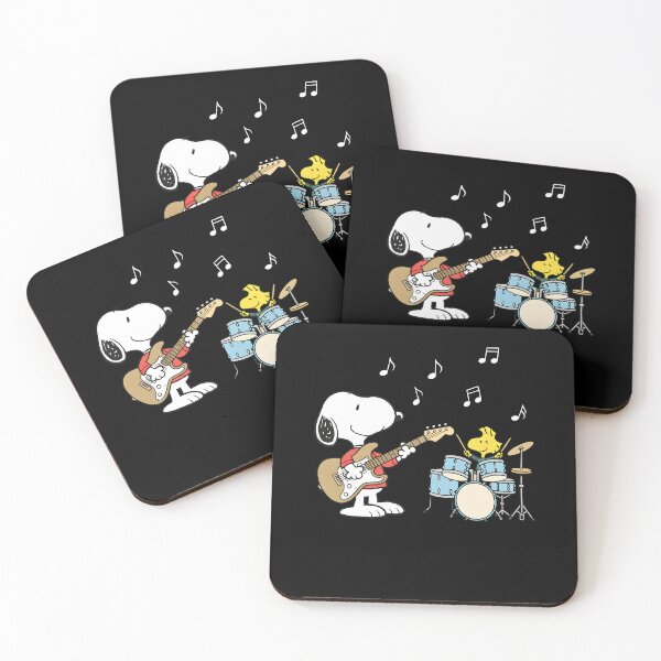 Item preview, Music Band Snoopy and Woodstock Rocking Out designed and sold by PaulaWo.