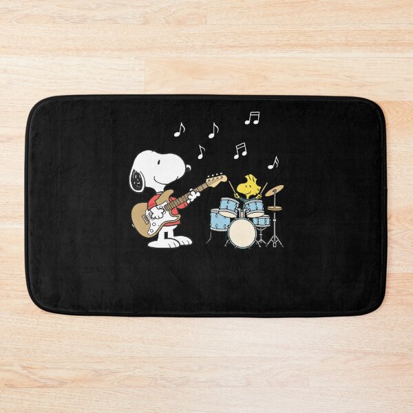 Item preview, Music Band Snoopy and Woodstock Rocking Out designed and sold by PaulaWo.