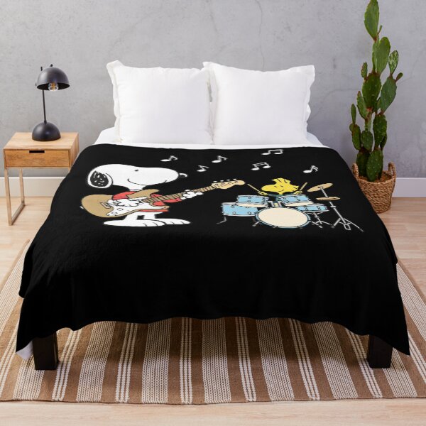 Item preview, Music Band Snoopy and Woodstock Rocking Out designed and sold by PaulaWo.