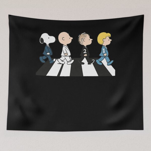 Item preview, Peanuts Gang Abbey Road Walk  designed and sold by AdrianMis.