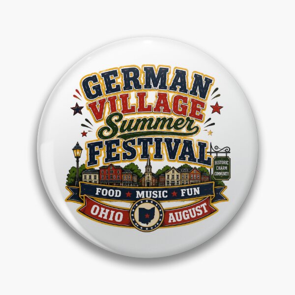 Item preview, German Village Summer Festival Ohio Design designed and sold by IRON WINGS /USAF.
