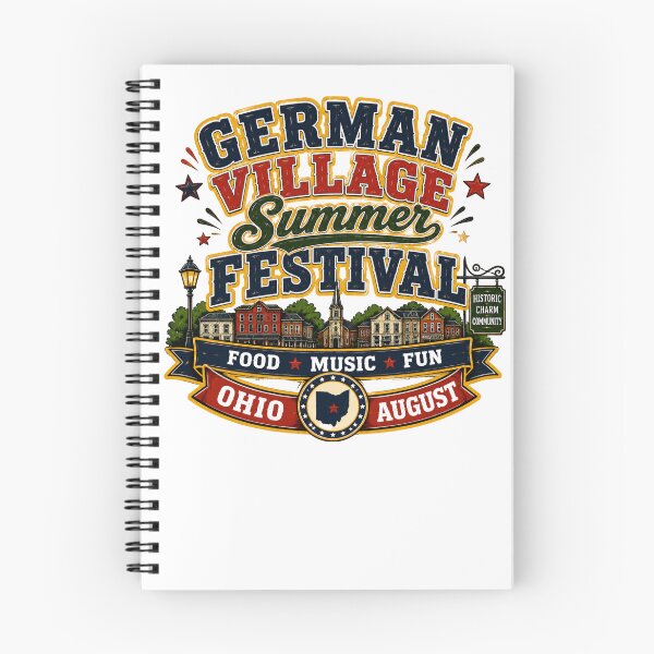 Item preview, German Village Summer Festival Ohio Design designed and sold by IRON WINGS /USAF.