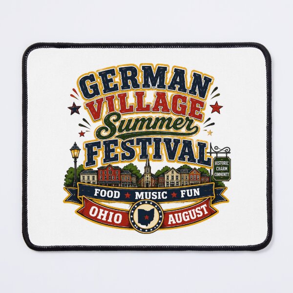 Item preview, German Village Summer Festival Ohio Design designed and sold by Combat Skies.