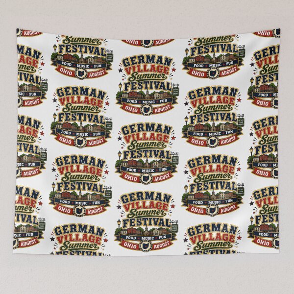 Item preview, German Village Summer Festival Ohio Design designed and sold by Combat Skies.